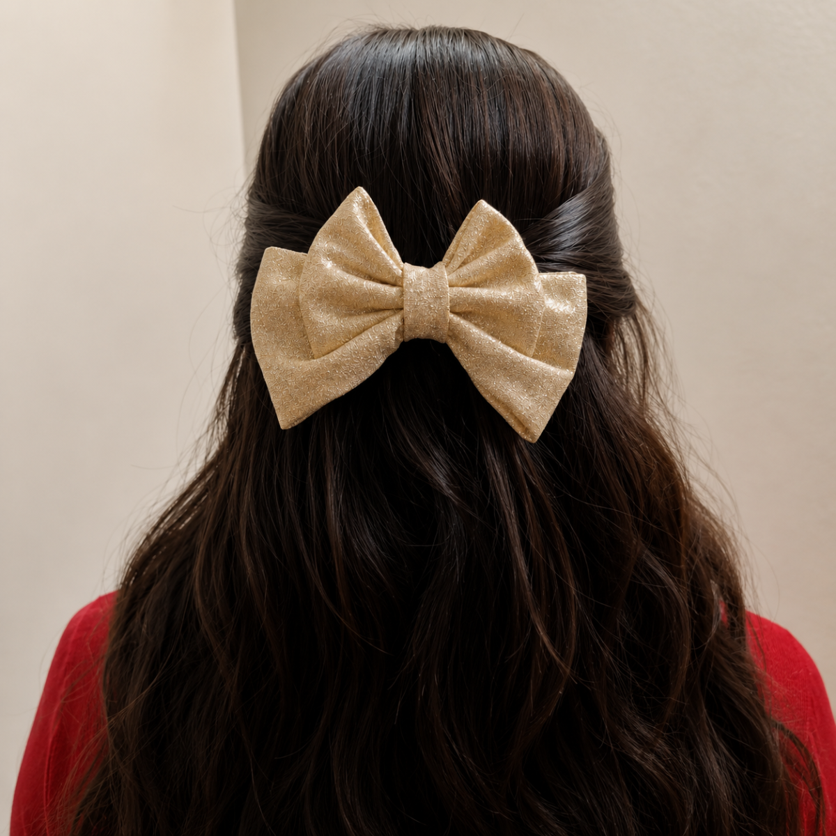 Shimmer Hair Bow