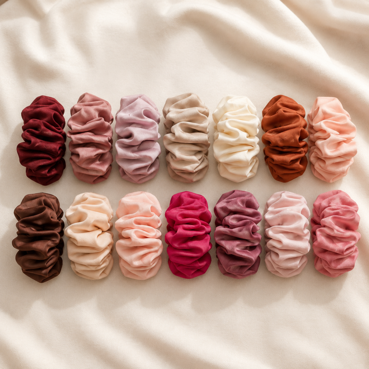 Scrunchie Barette Clip